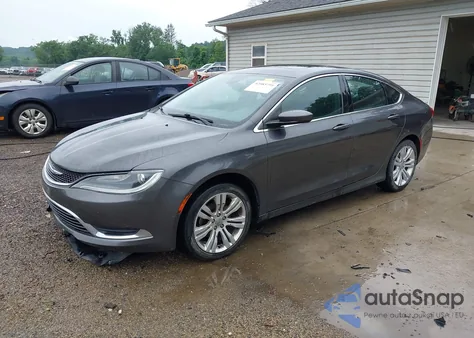 2015 Chrysler 200 Limited from USA, damaged, VIN 1C3CCCAB6FN557341